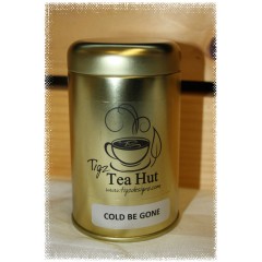 Cold Be-Gone - 50g lined Gold Tea Tin